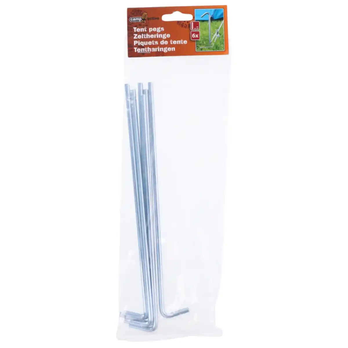 Bild 1 von Zeltheringe Set 6 Stück aus Stahl