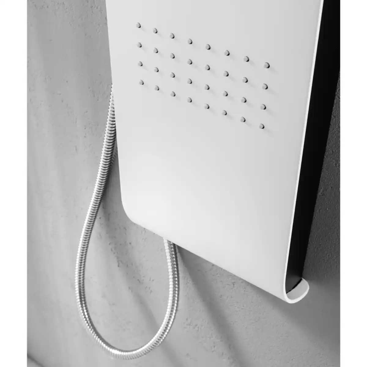 Bild 3 von Edelstahl Duschpaneel mit Regendusche & Massagedüsen 160x22cm