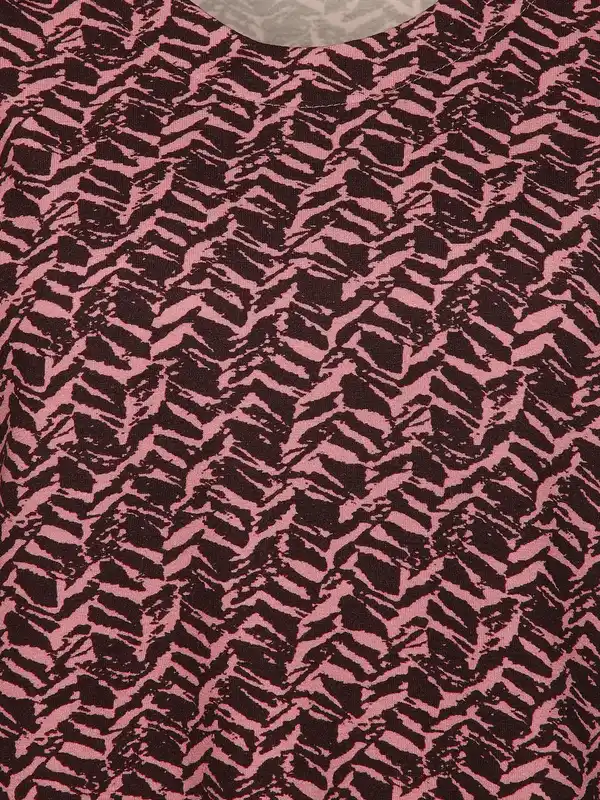 Bild 3 von Damen Shirt mit Alloverprint Lila