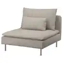 Bild 2 von SÖDERHAMN Bezug Sitzelement, Fridtuna hellbeige