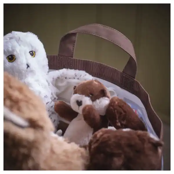 Bild 3 von SKOGSDUVA Beutel, Waldtiermuster/bunt