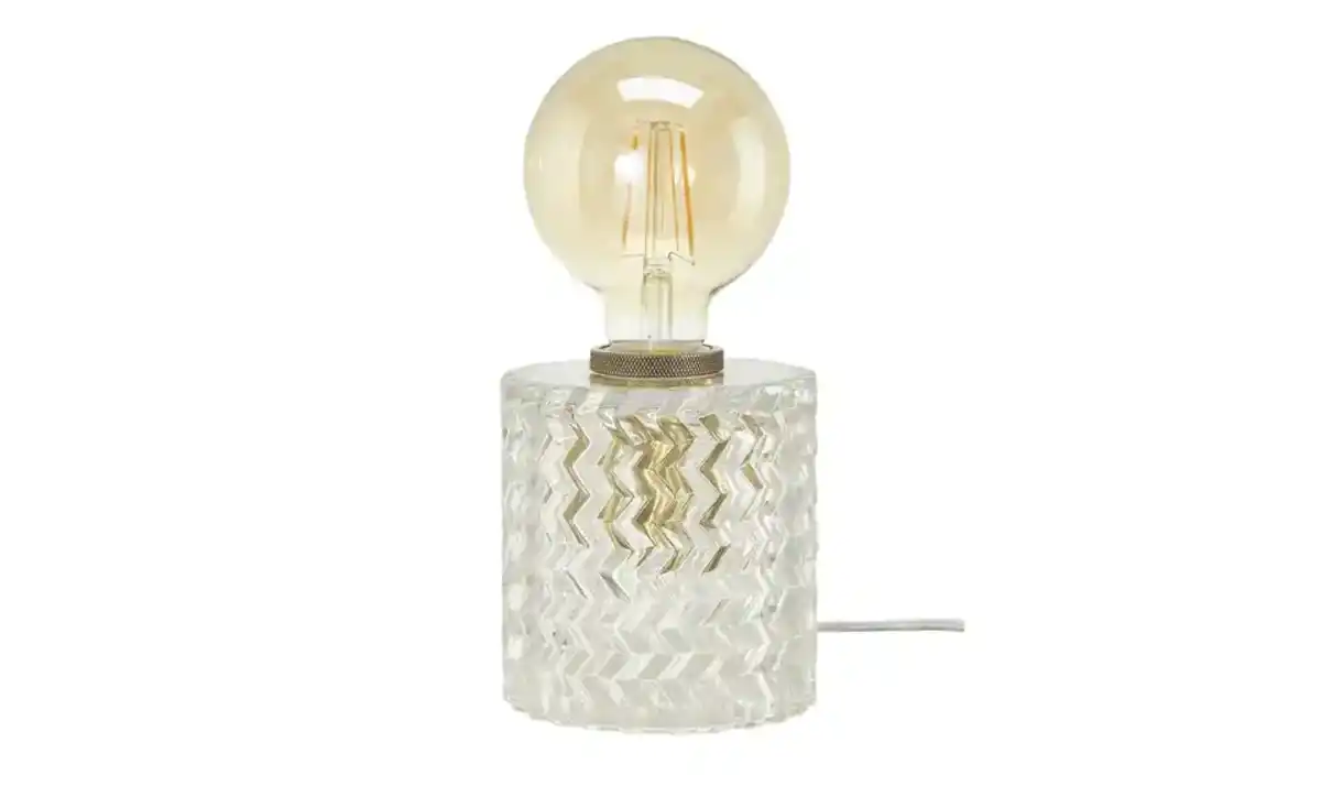 Bild 3 von levelone Tischleuchte, 1-flammig, Glas in Wellen-Optik