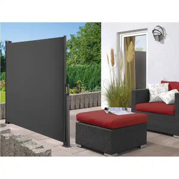 Bild 4 von Seitenmarkise Cordoba 2-seitig je 3x1,5m Anthrazit