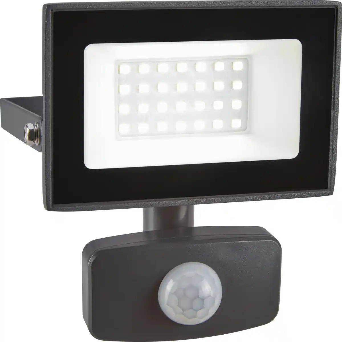 Bild 1 von LED Strahler 20 W mit Sensor Grau
