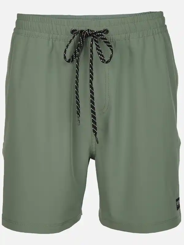 Bild 1 von Herren Badeshorts mit Taschen Grün