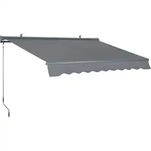 Hülsenmarkise Belport 3x2m Anthrazit mit Motor