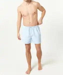 Badeshorts gestreift, blau