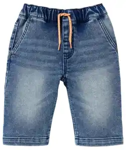 Jeans-Shorts in Bermudalänge, jeansblau hell