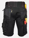 Bild 2 von Herren Arbeitsshorts mit Neondetails Schwarz