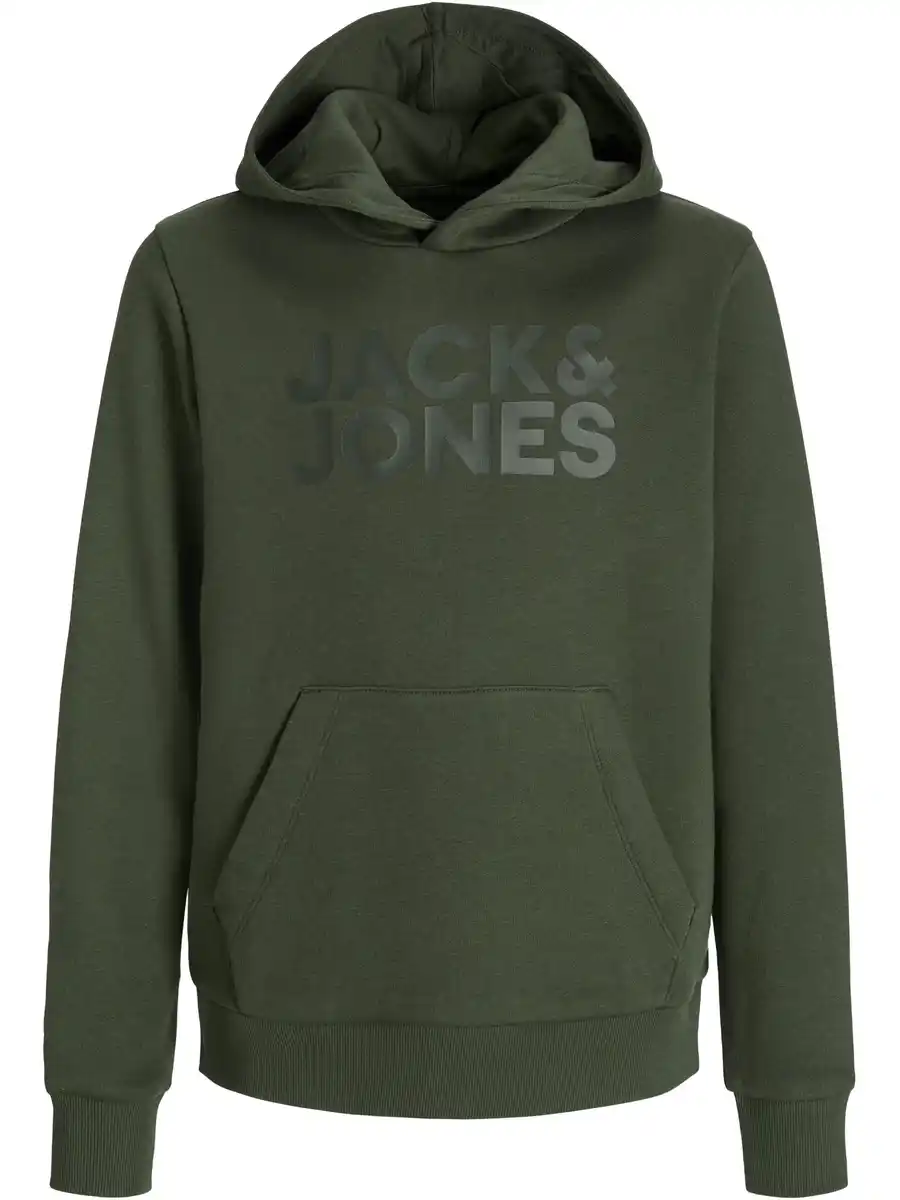 Bild 1 von Jack&Jones Junior JJECORP LOGO SWEAT HO Hoodie Grün