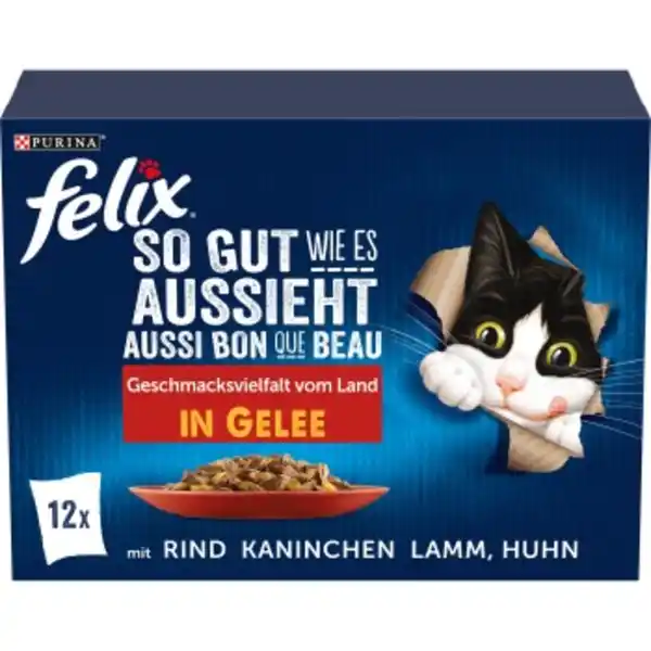 Bild 1 von Felix So gut wie es aussieht 12x85g Geschmacksvielfalt vom Land
