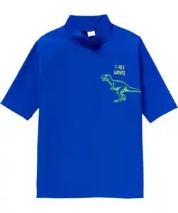 UV-Shirt, neon blau