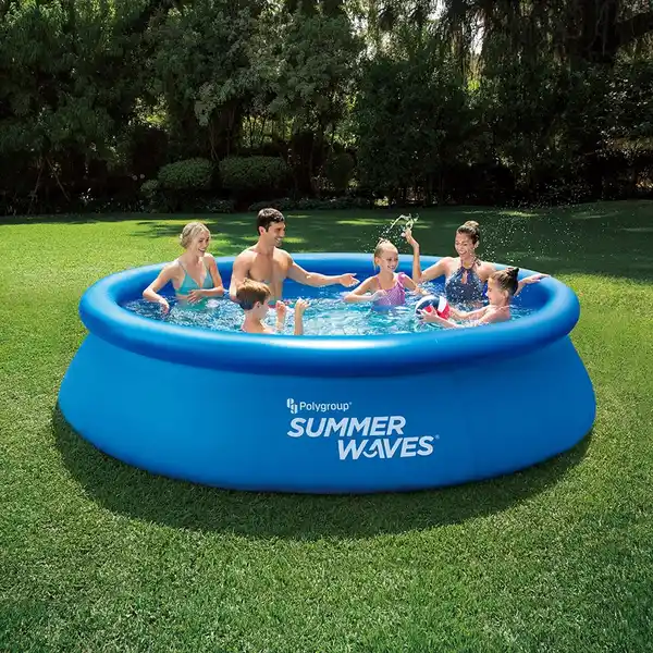 Bild 3 von Summer Waves Quick Set Ring-Pool-Set Ø 366 x 76 cm Rund Blau