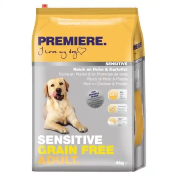 Bild 1 von PREMIERE Sensitive Grain Free Adult Huhn 4 kg
