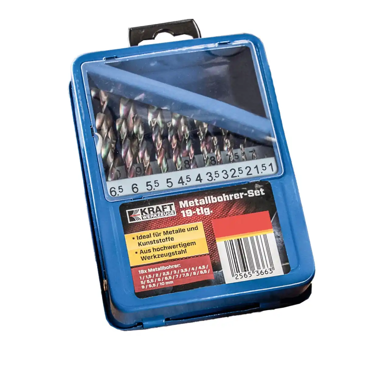 Bild 1 von Metallbohrer-Set - 19tlg.