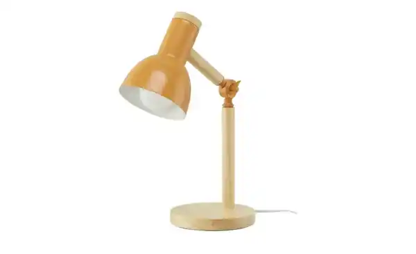 Bild 3 von KHG Tischleuchte, 1-flammig, Bambus/ Gelb