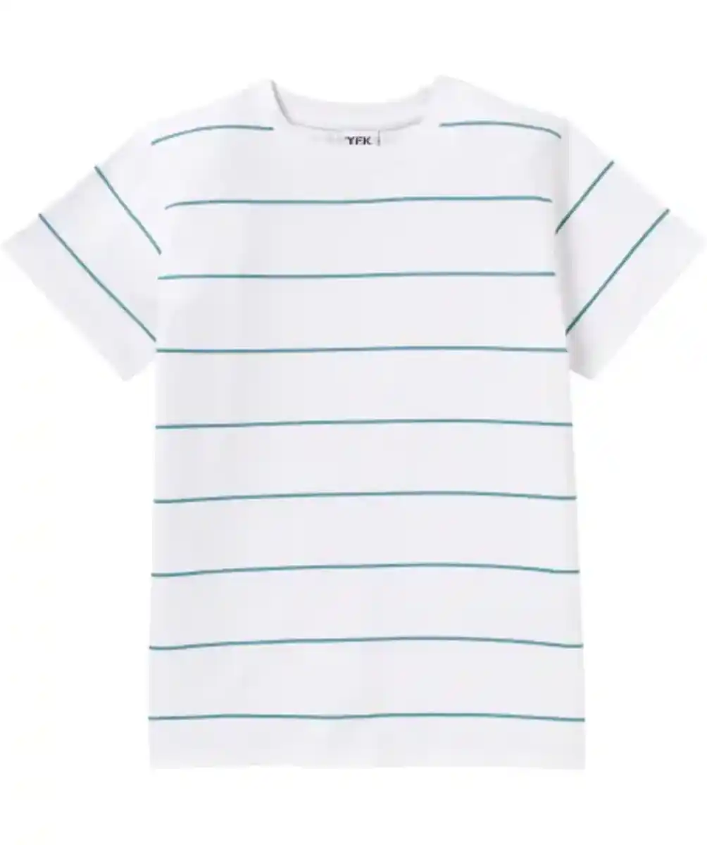 Bild 1 von Gestreiftes T-Shirt, weiß gestreift