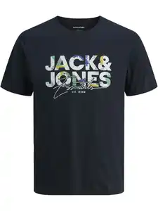 Jack&Jones JJGEPLAS TEE T-Shirt Schwarz