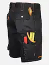 Bild 3 von Herren Arbeitsshorts mit Neondetails Schwarz