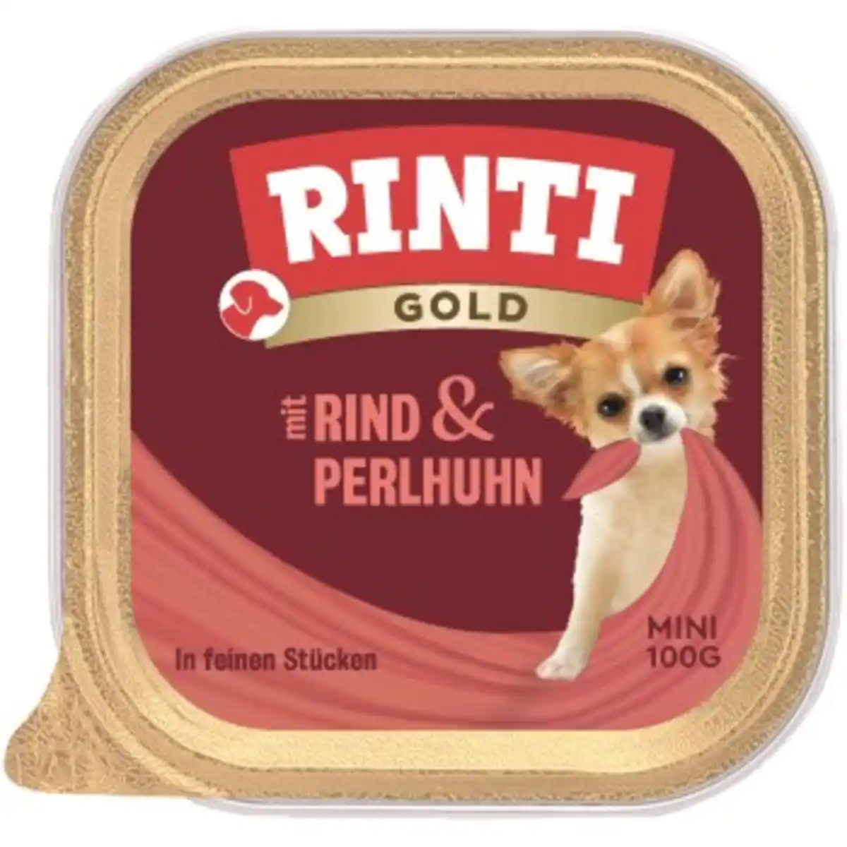 Bild 1 von RINTI Gold Mini 16x100g Rind und Perlhuhn
