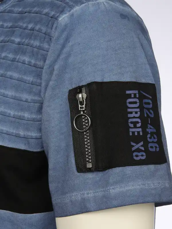 Bild 3 von Herren Henleyshirt im Used Look Marine