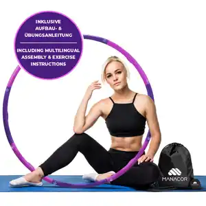 Fitness-Reifen Macacor in Lilapink, inklusive Zubehör