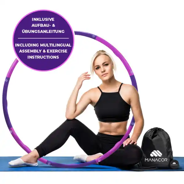 Bild 1 von Fitness-Reifen Macacor in Lilapink, inklusive Zubehör