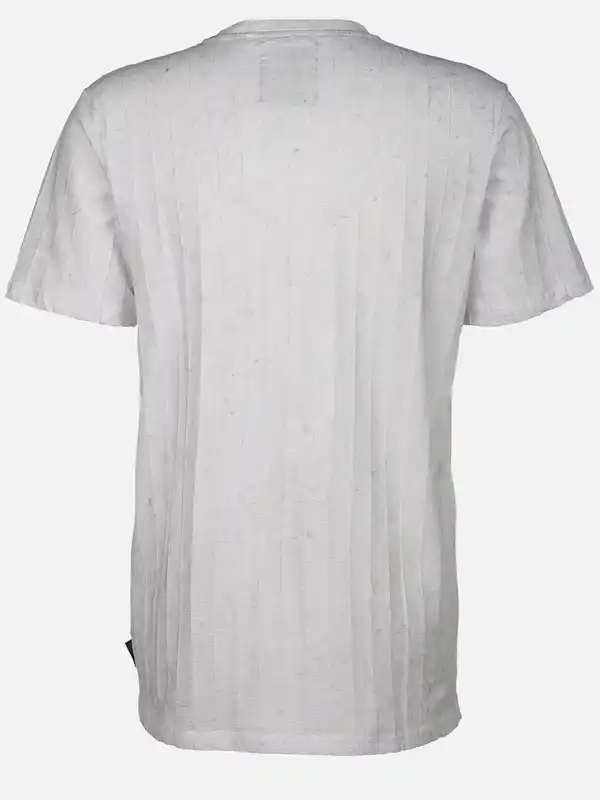 Bild 2 von Herren Shirt mit Print Weiß