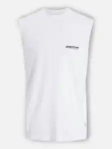 Jack&Jones JCOUNION PRINT TANK T Tanktop Weiß