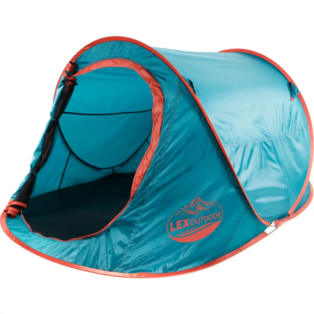 Bild 1 von LEX Pop-Up Zelt für 2 Personen, Wurfzelt, blau