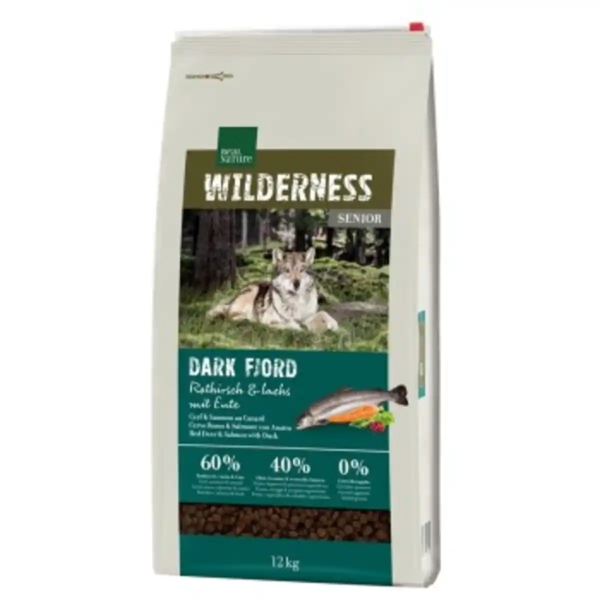 Bild 1 von REAL NATURE WILDERNESS Senior Dark Fjord Rothirsch & Lachs mit Ente 12 kg