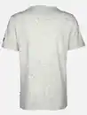 Bild 2 von Herren Henleyshirt mit Print Weiß