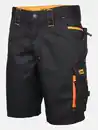 Bild 1 von Herren Arbeitsshorts mit Neondetails Schwarz