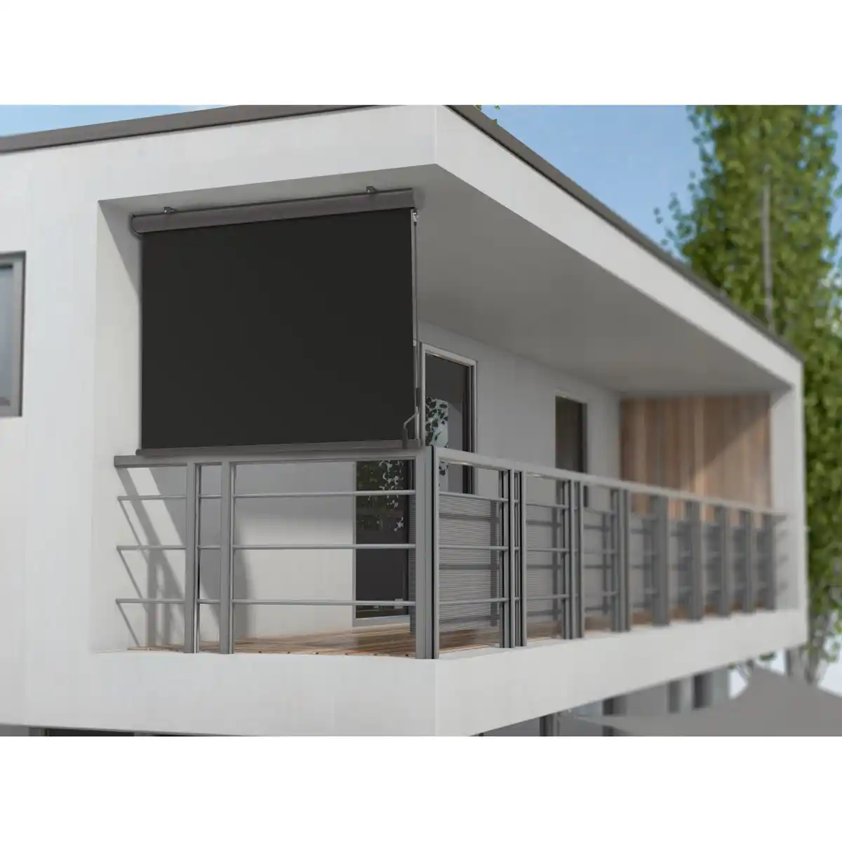 Bild 1 von Vertikalmarkise Loverna mit Kassette 1,4x2m