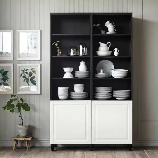 Bild 3 von SMEVIKEN Tür, weiß, 60x64 cm