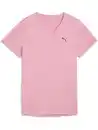 Bild 1 von Damen Sportshirt mit V-Ausschnitt Pink
