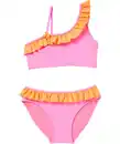 Bild 1 von Bikini mit Rüschenkanten, pink