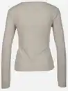 Bild 2 von Damen Langarmshirt in Ripp-Optik Beige