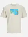Bild 1 von Jack&Jones JJPORTO TEE SS CREW N Shirt Braun