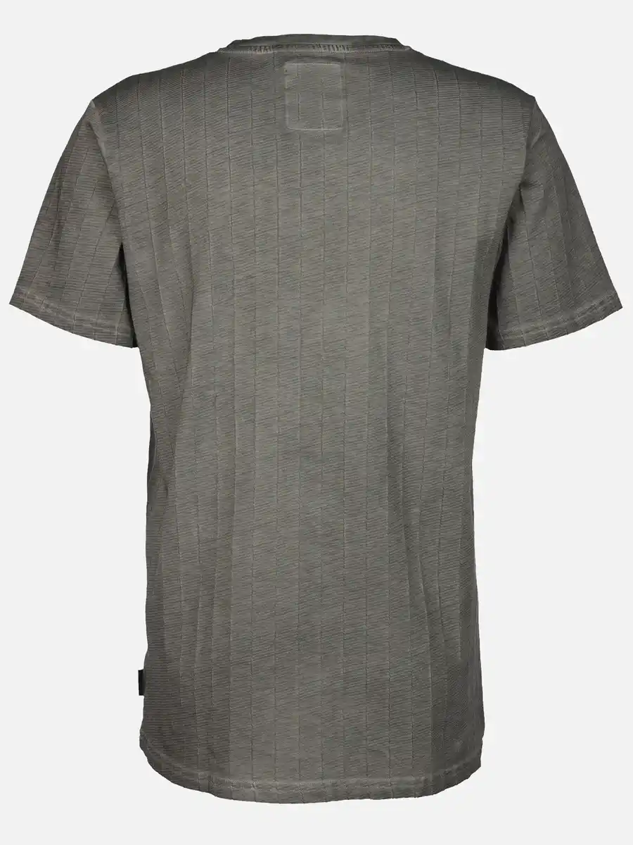 Bild 2 von Herren Shirt mit Print Grau