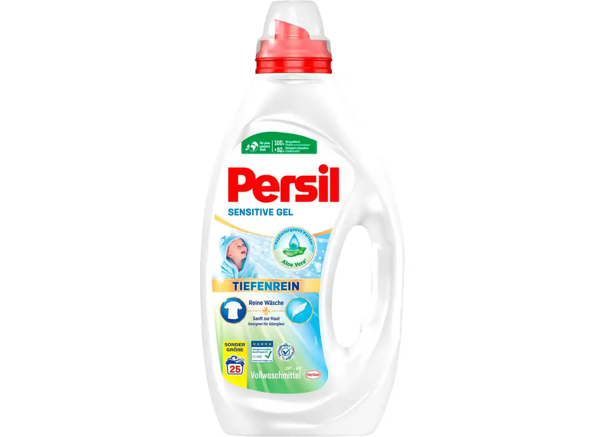 Bild 1 von Persil Flüssigwaschmittel Sensitive-Gel