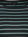Bild 3 von Damen Streifenshirt mit 7/8 Arm Blau