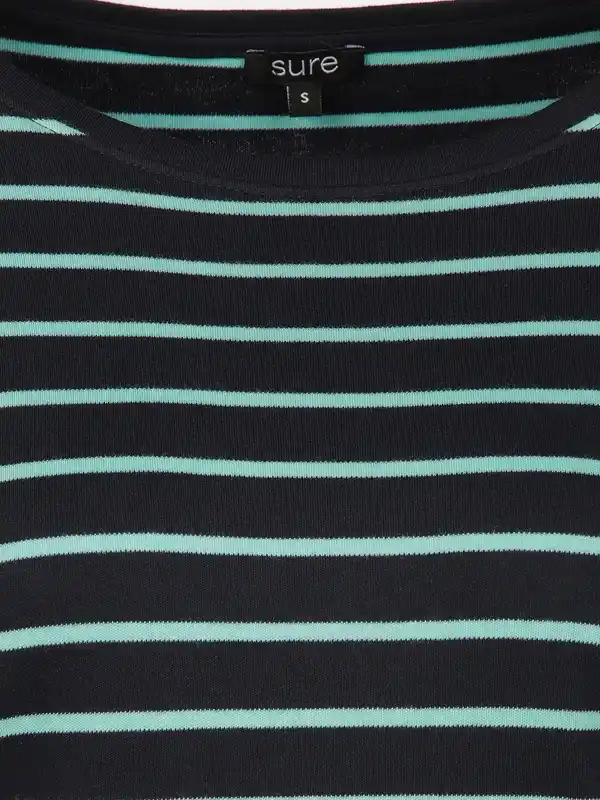 Bild 3 von Damen Streifenshirt mit 7/8 Arm Blau