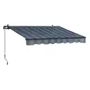 Bild 1 von Gelenkarmmarkise Aventura 3x2m Blau-Grau