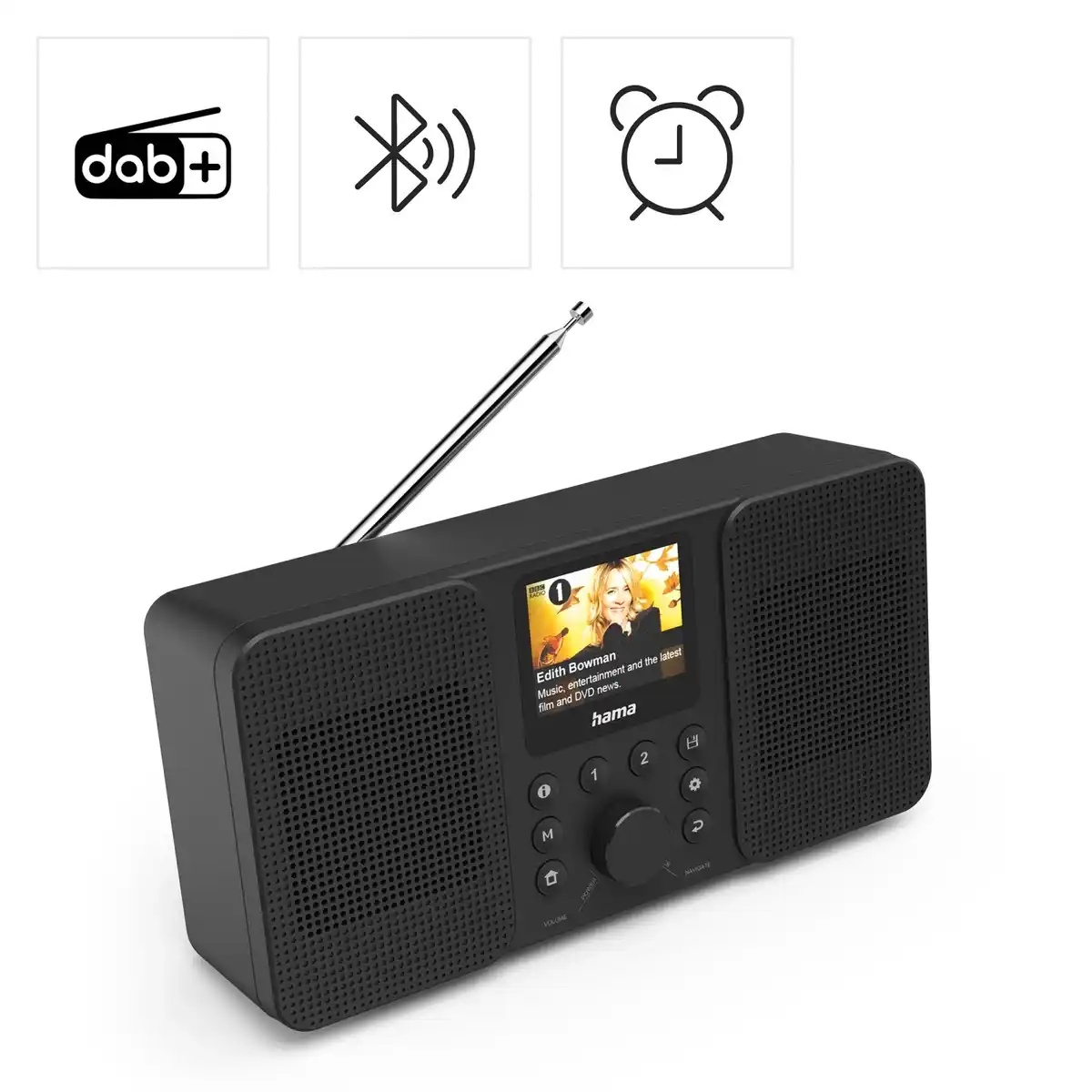 Bild 4 von Hama Digitalradio DIR10 DAB+/Internetradio/Bluetooth RX/App