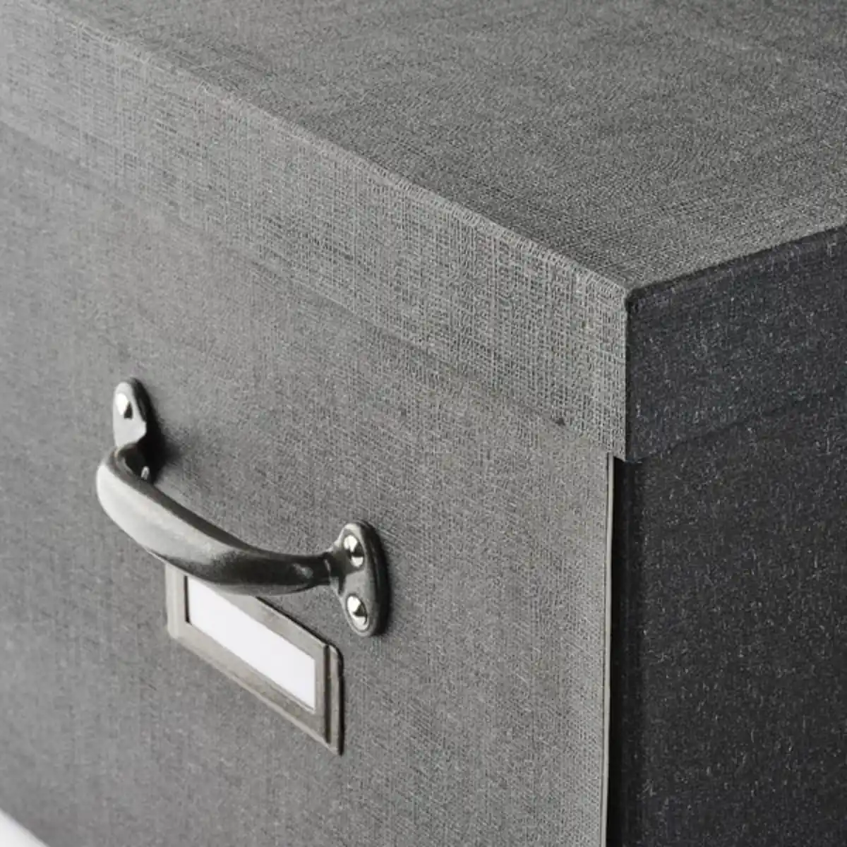 Bild 3 von TJOG Kasten mit Deckel, dunkelgrau, 35x56x30 cm