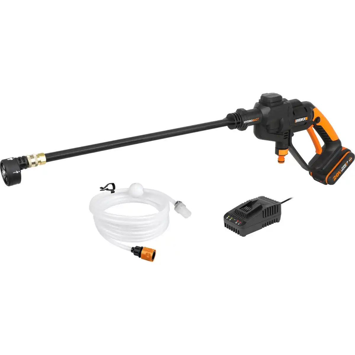Bild 1 von Worx Akku-Mitteldruckreiniger Hydroshot WG620E 20 V Set