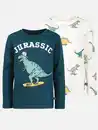 Bild 1 von Jungen Langarmshirts im Doppelpack Weiß