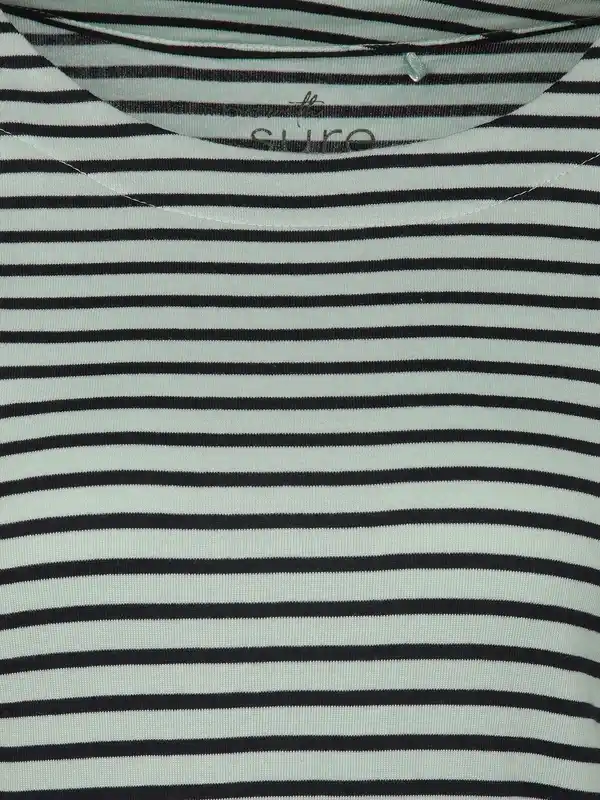 Bild 3 von Damen Streifenshirt mit 7/8 Ärmeln Blau