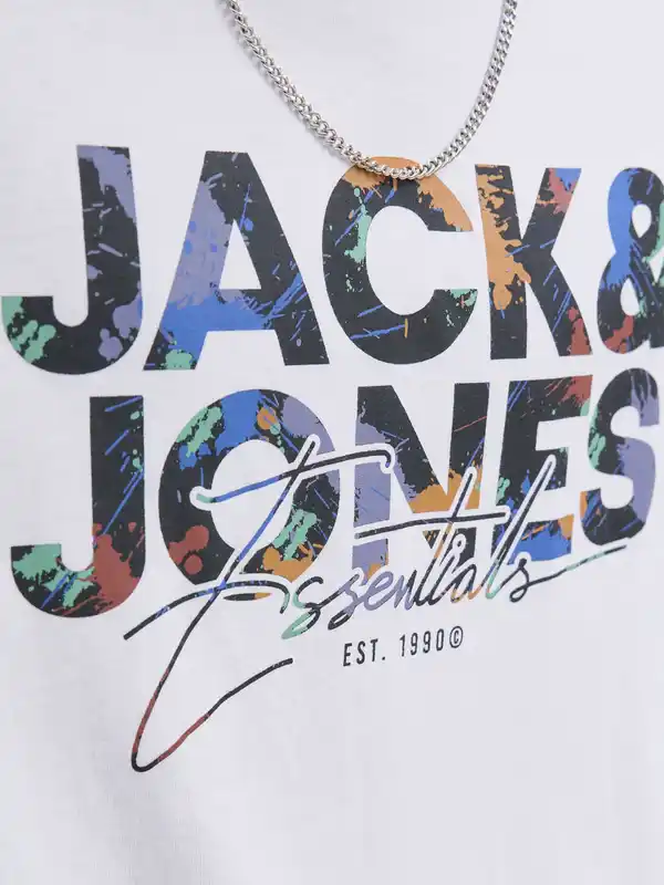 Bild 2 von Jack&Jones JJGEPLAS TEE T-Shirt Weiß
